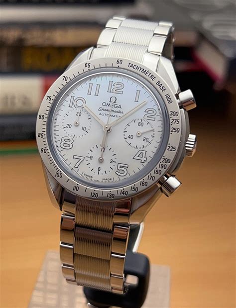 omega speedmaster reduced mother of pearl|omega 861 speedmaster reduced.